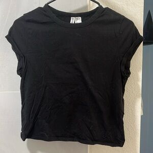 Black tee